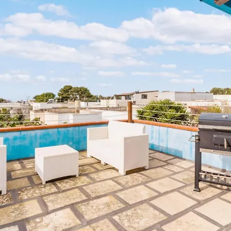Casa vacanze Monolocale Ondablu N2 Con Terrazzo A - Apulia Torre Suda